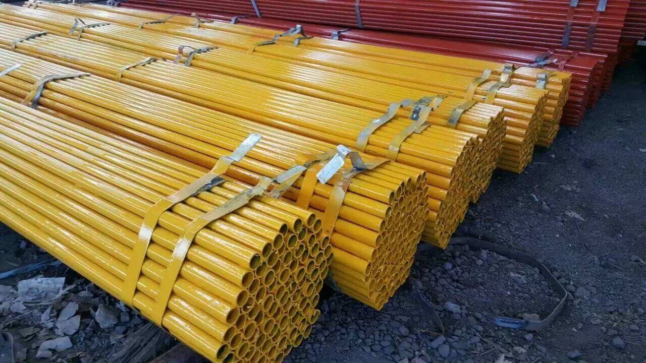 黃油、紅油腳手架鋼管